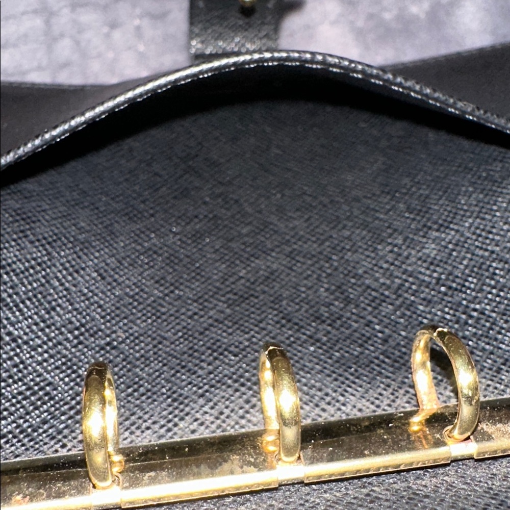 Louis Vuitton Black Leather Passport Cover/Agenda PM - Picture 15 of 15